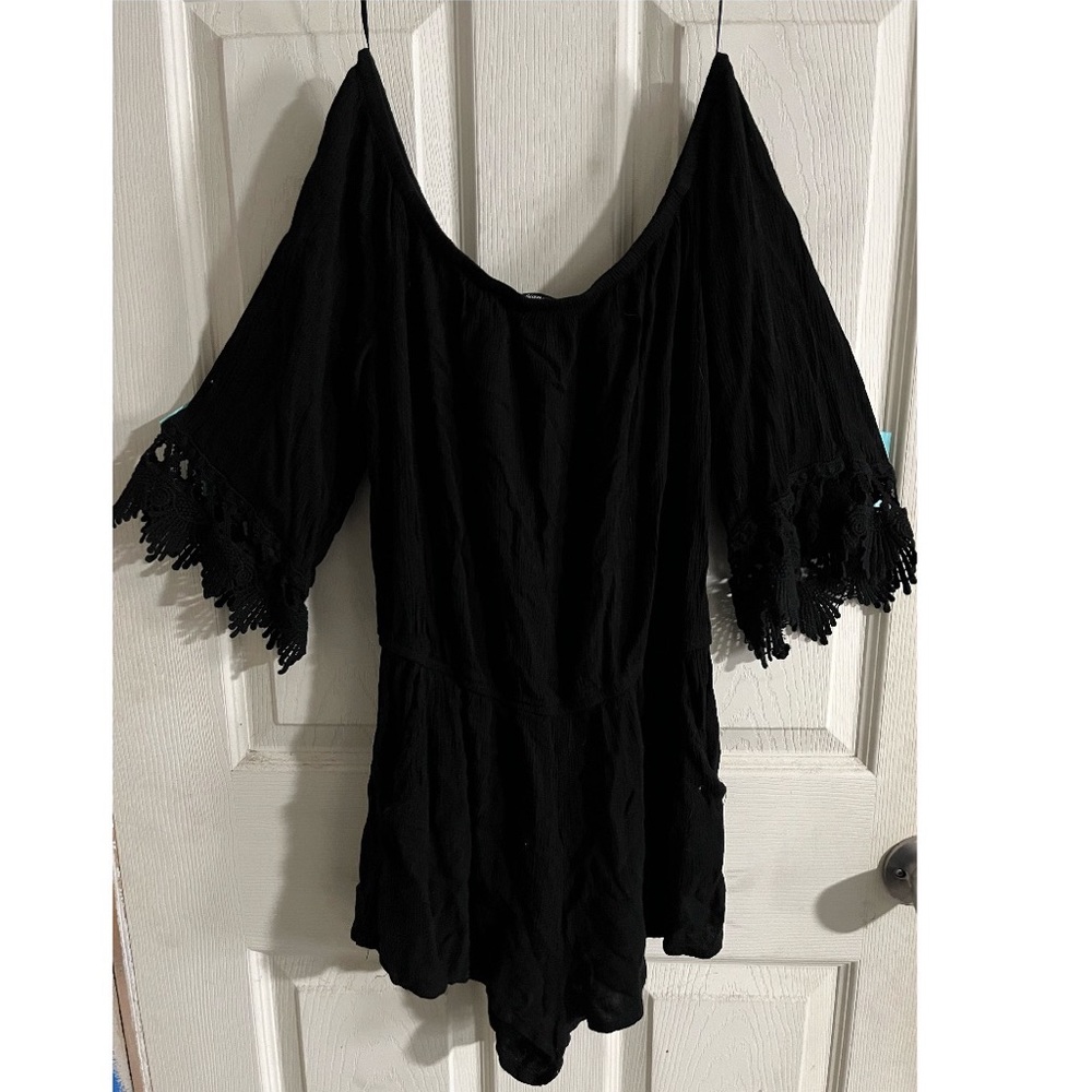 Off the shoulder romper
